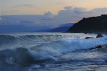 Agitated blue sea (c) / ***