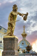 Peterhof Grand Cascade, Perseus with the head of the Gorgon Medusa / ***