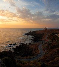 Evening on the Mediterranean coast / ***