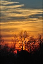 Sunset over the East / ***