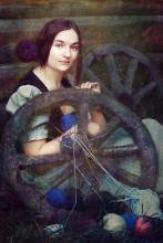 a girl with balls / http://soul-portrait.com/