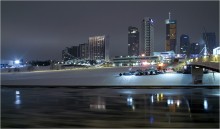 Winter, night, the promenade / ***