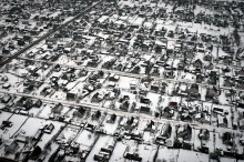 Der Winterflugplan von meiner Straße. / .......