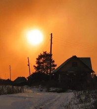 WINTER SUNSET / ***