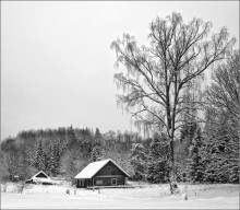 / Rubble, covered with snow ... / / ***