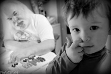 Gaze grandfather. / ***