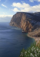over a cliff / ***