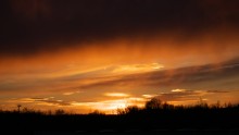 Fiery sunset / *,*,*,*
