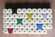 6 of 49 / wuerfelspiel