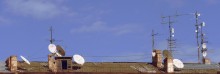 Dach, Antenne, Himmel, Dach / *****