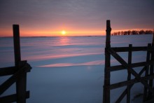 Winter Sonnenuntergang / *********