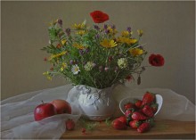 Summer red, be with me ... / ***