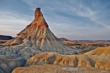 The monument made by nature / Bardenas reales (Navarra -Espana)