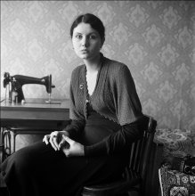 Katya (portrait with "Lover") / ,,,,,,,,,,,,,,,,,,,