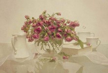with roses / ............ ..............