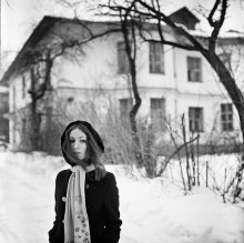 Sasha (das Porträt einer schwarzen Baum) / ***