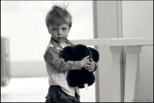 Boy with cheburoshkoy / ***