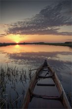 Sunset with boat / *******