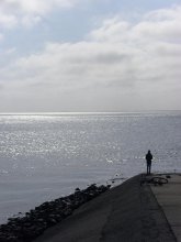 A lone fisherman / ***