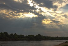 Sunset on the River Pripyat / ***