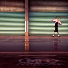 Rain / Umbrella / Lightroom Preset / Cuba Gallery Colors
Rain / Umbrella / Lightroom Preset
CRain / Umbrella / Lightroom Preset: I really love the set of colours in this image. It makes up a cool urban landscape, the graffiti on the pavement and building help set the scene too. The street reflection worked well too. I started with the Lightroom Rose Vogue Preset and continued with my own color adjustments.