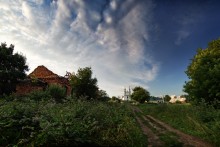 On the back of the castle Krevo / ***