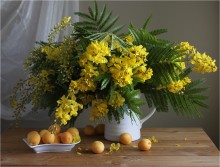 With apricots ... / ***