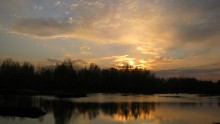 Sunset over the marsh / ***