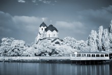 Church of St. Elijah in Evpatoria / infrared