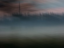 Misty Morgen am Strand / ---------------