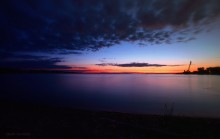 Crimson sunset. / ***
