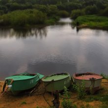 On the bank of two / ******