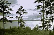 taiga lake / *****