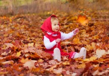 Goldilocks in den herbstlichen Wald / ********
