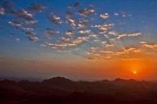 Sunrise on the Mount of Moses / ***
