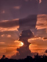 Through the clouds / *****************