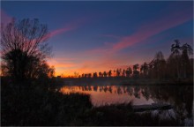 After sunset. / ***