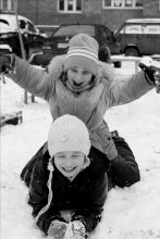 winter fall / )))))