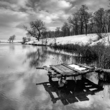 At the pond / ******