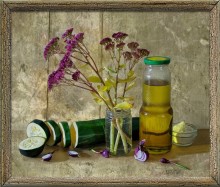 With zucchini ... / **********