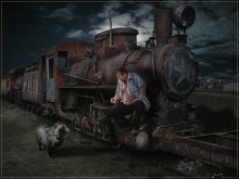 Wait a minute, the engine! / (-:
