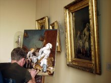Artist at the Hermitage / ***