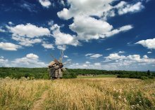 über Windmühlen ... / ***