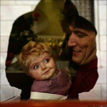 Portrait of a boy and his dad / ***