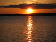 Sunset over the Minsk Sea / ***