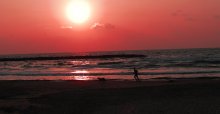 Sunset in Tel Aviv / ***