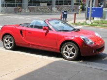 Red cabriolet / ***