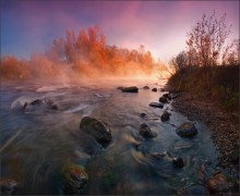 The fire of autumn dawn / ***