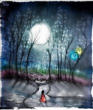 under the full moon / ***