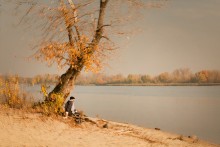 autumn on the river / ____